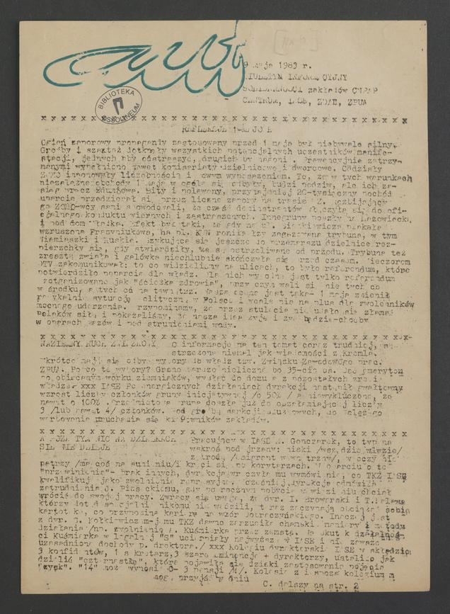 Aut : biuletyn informacyjny Solidarności Zakładów CNPAE: Centrum, IASE, ZDAE, ZPUA. 1983, numer 4